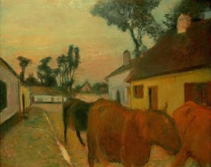 群れの帰還 作： Edgar Degas