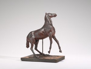 馬の飼育、1880 年代。 作： Edgar Degas