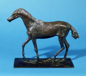 ホースウォーキング（ブロンズ 作： Edgar Degas
