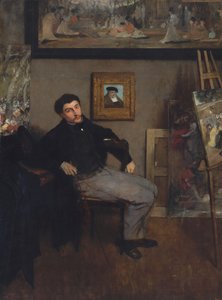 ジェームズ-ジャック-ジョセフティソ1836-1902、ca。 1867-68。 作： Edgar Degas