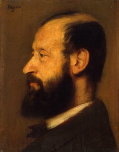 ジョセフアンリアルテス1826-1895、1868。 作： Edgar Degas
