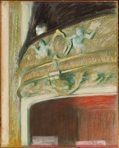 ロッジ、1880 作： Edgar Degas