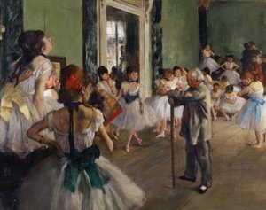ダンス教室 作： Edgar Degas