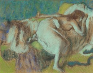 ル・ルポ、1893年頃（船上にパステル） 作： Edgar Degas