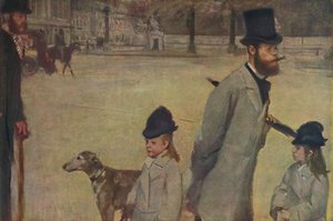 ルピック子爵、1875年、1937年。 作： Edgar Degas