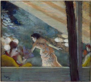 大使のためのコンサートカフェ 作： Edgar Degas