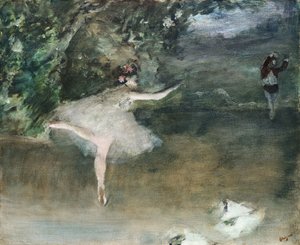 レポワン、1877年〜78年頃 作： Edgar Degas