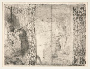 のロッジ 作： Edgar Degas