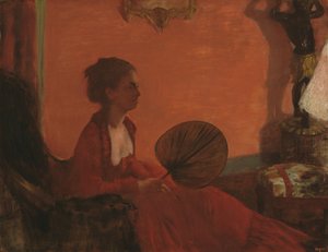 カミュ夫人、18691870。 作： Edgar Degas