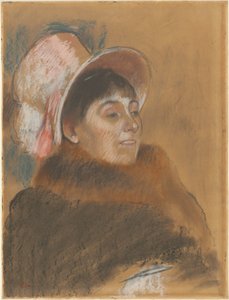 マダム・ディーツ・モナン 作： Edgar Degas