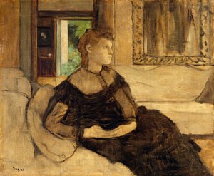 マダムテオドールゴビラード 作： Edgar Degas