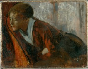 憂鬱 作： Edgar Degas