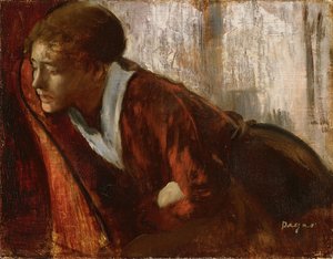 憂鬱 作： Edgar Degas