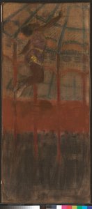シルク・フェルナンドのミス・ラ・ラ 作： Edgar Degas