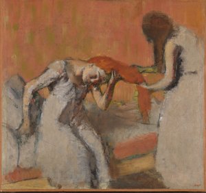 朝のトイレ 作： Edgar Degas