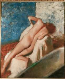 お風呂の後 作： Edgar Degas