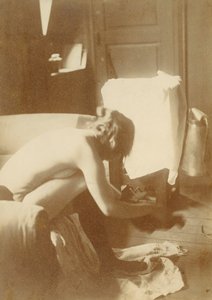 ドガによるヌード写真の習作 作： Edgar Degas