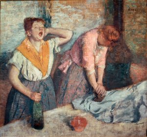 塗装用アイロン 作： Edgar Degas