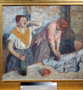 エドガー・ドガ（1834-1917）の絵画 1884/86年日です。0.76×0.81メートル パリ、オルセー美術館 作： Edgar Degas