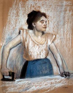 エドガー・ドガ（1834-1917）のパステル画。1869年の太陽。0.74 x 0.61 m パリ、オルセー美術館 作： Edgar Degas