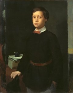 ルネ・ド・ガスの肖像 作： Edgar Degas