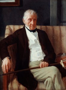 アーティストの祖父、1857年のHilaire de Gasの肖像 作： Edgar Degas