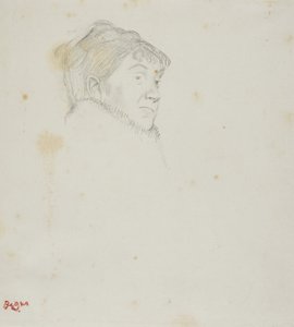マダムディーツモンニンの肖像 作： Edgar Degas