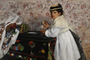 Mull。HortenseValpinçonの肖像、1871年頃（マットレスのカチカチ音がする） 作： Edgar Degas