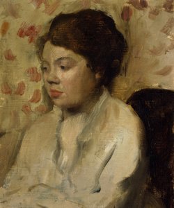 若い女性の肖像、ca。 1885年。