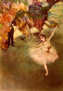 プリマバレリーナ、c1876、1937。 作： Edgar Degas
