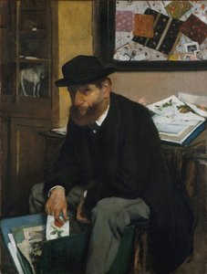版画愛好家 作： Edgar Degas