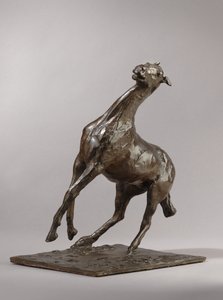 飼育馬、モデル1870年代、キャスト1919-21 作： Edgar Degas
