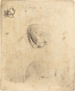 ルネ・ヒレール・ド・ガス、芸術家の祖父、1856年。