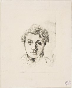 ルネ・デ・ガス、芸術家の弟 作： Edgar Degas