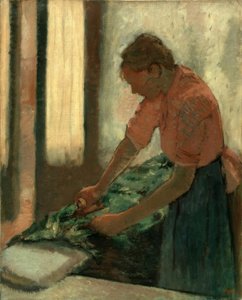 復職 作： Edgar Degas