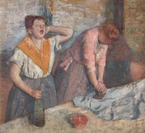 Repasseuses The Ironers、1884～1886年頃。 作： Edgar Degas