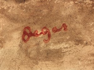 Bagnoles-De-L "Orneの岩 作： Edgar Degas