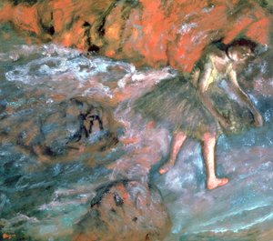 ロシアのバレリーナ、1880 作： Edgar Degas