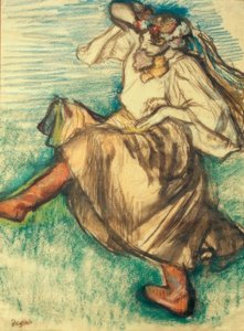 ロシアのダンサー 作： Edgar Degas