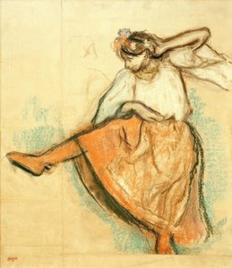 ロシアのダンサー 作： Edgar Degas