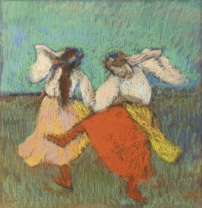 ロシアのダンサー（Danseuses Russes）。 1899年頃 作： Edgar Degas