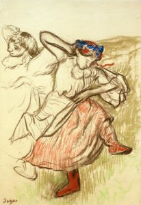 ロシアのダンサー 作： Edgar Degas