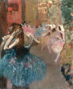 バレエシーン 作： Edgar Degas