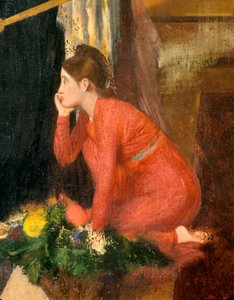 セミラミスビルバビロン未完成、詳細、1860-1862 作： Edgar Degas