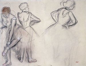 ダンサーの研究;ダンサーの研究、 作： Edgar Degas