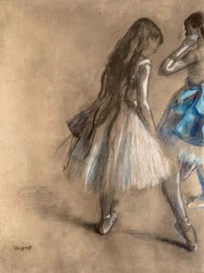 安静時のダンサー 作： Edgar Degas