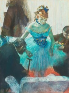 楽屋のダンサー 作： Edgar Degas