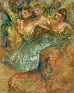 ダンサーのグループ 作： Edgar Degas