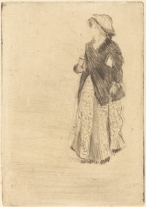 女優のエレン・アンドレ 作： Edgar Degas