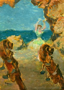 バレエダンサー 作： Edgar Degas